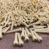Acoustic Guitar Bridge Pins, Ivory White