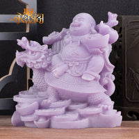 Resin Maitreya Buddha Statue Ornament for Home Decor