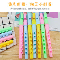 21cm Large 6-Hole Recorder for Kids, Educational Musical Instrument, Plastic Flute for Students