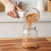 Rice Scoop ABS Handle Food Tool Round Cup