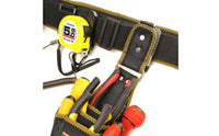 Hands Free Electrician Tool Pouch Wear Resistant Quick Release Tool Pouch Waterproof Hardware Storage Rotatable Design for Electricians, Worksite, Repair Work, Construction