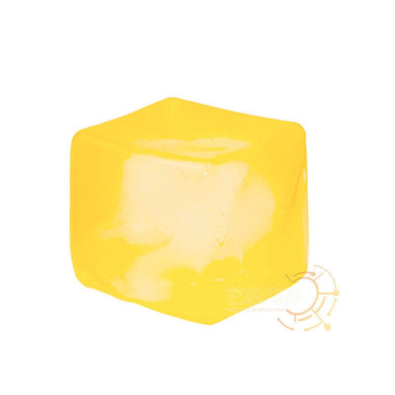 Yellow Ice Cube Box