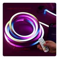 RGB Light Strip, Color Changing, Flexible, Portable, Remote