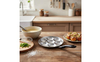 Japanese Takoyaki Maker Takoyaki Pan Versatile Even Heating Squid Ball Maker for Breakfast