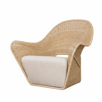Woven Rope Lounge Chair Southeast Asian Design Woven Cocoon Chair Indoor and Outdoor Use Highsupport Design for Hoteliers