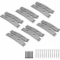 6 Pieces CNC Hold down Clamp Stainless Steel Woodworking Clamping Plate