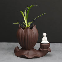 Creative Living Room Succulent Planter Hydroponic Pot Home Decor Zisha Teaware Vessel