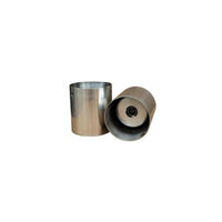 Polished Silver Stainless Steel Golf Cup Nested Inner Construction Stainless Steel Putting Cup Cylindrical Golf Training Hole