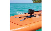 Paddleboard Action Camera Mount 360° Rotation Action Camera Fence Holder Universal Compatibility Chain Link Fence Mount for Athletes, Vloggers, Kayak