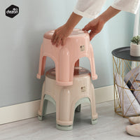 Cute Ladybug Plastic Stool for Kids & Adults - Thickened Non-Slip Bathroom & Fishing Stool