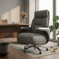 Executives Office Chair Padded Reclining Office Chair Upholstered