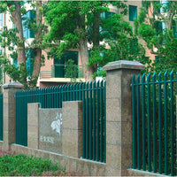 BoDun Anti-Climb Zinc Steel Garden Fence for Yard and Factory Perimeter Security