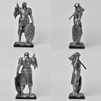 跨境热卖复古希腊骑马武士树脂摆工艺品创意铠甲武士马客厅装饰品