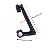 Gooseneck Single-Piece Stem-Piece Aluminum Bike Stem