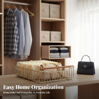 Stackable Organizer container Large Capacity Wardrobe Container Easy to Assemble