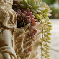 Praying Angel Planter European Design Succulent Pot Statue Decorative Ornament
