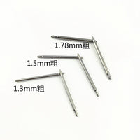 Stainless Steel Watch Band Spring Bars for Watch Repair and Accessories, 1.3mm, 1.5mm, 1.78mm Thickness