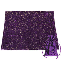 塔罗牌桌布69*69cm满天星星空闪烁亚马逊速卖通爆款含牌袋