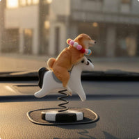 Shiba Inu Figurine Sculpted House Decoration Small