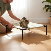 Feline Cot Bed Space-Saving Pet Furniture Scratch-Resistant