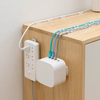 Self-Adhesive Power Strip Holder Wall Mount for Socket Organizer