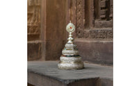 Mandala Offering Plate Sturdy and Copper Alloy Mandala Stable Base Multi-Tier Offering Container for Buddhists, Home Altars, Shrines
