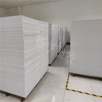 PVC Foam Board for Cabinetry, Engraving, and Printing - White Rigid Plastic Sheet