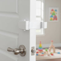 Childproof Door Lock out of Reach Child Safety Latch Tamper Resistant