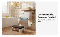 Toilet Squatting Stool U-Shaped Design Footrest Easy Storage for Adults, Seniors