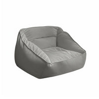 Single Person Floor Sofa With Supportive Rearrest Pouf Chair Chair Comfortable Relaxing for Adults