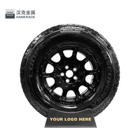 Tire Display Stand for Trucks and Large Vehicles