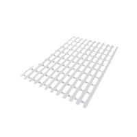 Bathroom Shower Non-slip Mat, Hollowed, Square, PVC, Japanese Style