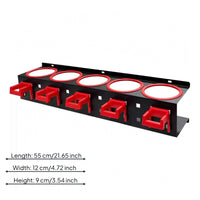 Spray Bottle Holder Rack Slanted Front Spray Bottle Rack Rustproof