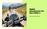 Waterproof Motorcycle Speedometer Odometer Gauge
