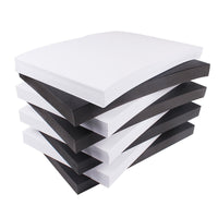 A3 A4 Thick Black and White Cardstock 230g 400g for Kids Crafts Painting Art Hard Cardboard Origami