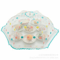 Foldable Food Cover Tent for Home Use, Reusable Mesh Food Protector for Outdoor Picnics, Anti-Fly and Dustproof