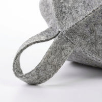 Steam Bath Hat Room Accessories, Steam Room Hat for Relaxation, Bucket Cap Sauna #variant:['Grey']