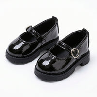 Doll Mary Janes with Buckle Glossy Footwear Easy to Wear