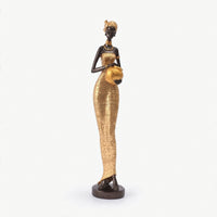 Woman Figurine Graceful Woman Statue Modern for Living Room, Tv Stand