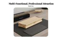 Sandpaper Included Fingerboard Radius Sanding Block DIY Friendly Guitar Fingerboard Sanding Block Comfortable Grip for Guitarists, Workshop