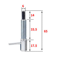 L-Shaped Positioning Fastener L-Handle Coil Plunger