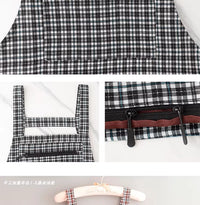 采摘果园套袋背带围裙女农活干活短款厨房做饭耐脏罩衣工作服围腰