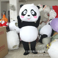 Inflatable Panda Polar Bear Mascot Costume for Performance and Events