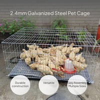 Galvanized Wire Pet Enclosure for Small Animals
