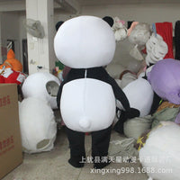 Inflatable Panda Polar Bear Mascot Costume for Performance and Events