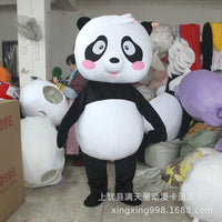 Inflatable Panda Polar Bear Mascot Costume for Performance and Events