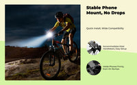 Waterproof USB bike headlight for night