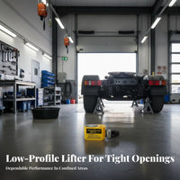 Space-Savinglow-Height Shape Hydraulic Cylinder Split-Type System Flat-Shape Cylinder Slenderlow-Height Shape Design Lifting Apparatus for Mechanics