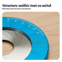 Woodworking Circle Ruler Precise Measurement Adjustable Circle Drawing Tool
