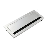 Cable Box with Brush Recessed Wire Management Cover Compact for Professionals